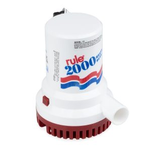 2000 GPH Electric Bilge Pump